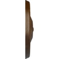 thumbnail image 4 of Ekena Millwork 12"OD x 1 3/4"P Reece Ceiling Medallion (Fits Canopies up to 2 3/8"), Hand-Painted Root Beer Crackle, 4 of 6