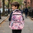 thumbnail image 6 of Garronmavis Axolotl Cherry Kids Backpack Smooth Zippers School Bag Large Capacity Book Bag 17-inch for 8-12 Primary School Students Back to School Gift, 6 of 8