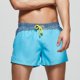 thumbnail image 2 of Hombres Casual Patchwork Cintura baja Boxer recto Tres puntos Pantalones cortos Pompotops  oipoqjl22428, 2 of 7