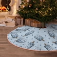 thumbnail image 5 of Sikiie Cute Ice Cream Nativity Christmas Tree Skirt, Jesus Christian Winter Holiday Tree Mat Decoration(30-48IN), 5 of 6