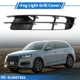 thumbnail image 2 of 1pc Cubierta de Rejilla de Luz Antiniebla Frontal Izquierda para Audi Q7 2007 2008 2009 No.4L0807681 ABS Negro, 2 of 7
