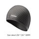 thumbnail image 5 of Gorros de natación impermeables Mujeres Hombres Silicona Protección auditiva Sombrero de natación Negro Sywqhk Para Estrenar, 5 of 5