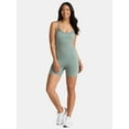 thumbnail image 2 of Avia Women's Seamless Body Mapping Mesh Romper, Sizes XS-XXXL, 2 of 5