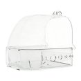 thumbnail image 1 of Colaxi Bird Bath Box Multifunctional Bird Cage Accessory for Lovebirds Canary Clear, 1 of 5