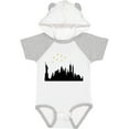 thumbnail image 3 of Inktastic New York Skyline Boys or Girls Baby Bodysuit, 3 of 5