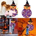 thumbnail image 6 of Halloween Decoration DIY Felt with Ornaments,DIY Felt Crafts Witch Set Wall Hanging Decoration with 49Pcs Detachable Ornaments for Toddler Gifts Party Favor Supplies, 6 of 6