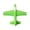 Green, variant on Primegos EVA Foam Airplane Model Hand-Throwing Aircraft Toy Lightweight Kids Educational Glider Airplane Toddlers Boys Girls Outdoor Colorful Flying Plane Toy