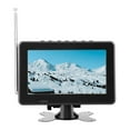 thumbnail image 1 of Car Digital TV, 1080P 7in LCD Screen Portable TV, ATSC Digital TV Tuner, HD Digital TV with FM Radio, High Sensitivity, for Kitchen, Outdoor, Camping(7IN ATSC), 1 of 4
