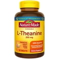 thumbnail image 1 of Suplemento de L-teanina masticable Nature Made 200 mg 50 tabletas, 1 of 7
