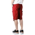 thumbnail image 4 of Ma Croix Men's Premium Cargo Shorts with Belt, 4 of 7