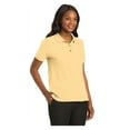 thumbnail image 4 of Port Authority Women's Short Sleeve Silk Touch Classic Polo Shirt Banana 2X-Large, 4 of 4