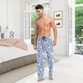 thumbnail image 6 of GZHJMY Penguin Pajama Pants for Men, Lounge Pants Lightweight Men Pajama Bottoms with Drawstring Pockets, Christmas New Year Birthday Gifts, Medium, 6 of 6