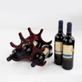 thumbnail image 4 of Wooden Wine Rack Wine Holders Kitchen Assembled Display Stand Organizer Bar Storage Tool Bar Wine Bottle Display Rack1 x Wooden display rack for wine, 4 of 6