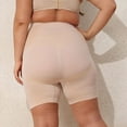 thumbnail image 5 of Shapewear High Waisted Body Shorts Girdles Thigh Slimmer - Non-Roll Down, Thigh Support, -Lifting, Light Compression, XS-4XL Sizes, Nylon Spandex, 5 of 8