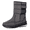 Gray, variant on Snow Boots for Men Adjustable Hook and Loop Thermal Insulated Winter Fastener Water Resistant Anti Slip Sole Cold Resistant Ski Outdoor Hiking Ankle Boots Gray 42