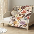 thumbnail image 2 of HENGT Mushroom Blanket, Cute Soft Warm Cartoon Bed Bedding Throw Blankets for Couch Bedroom Sofa Office, All Season Cozy Flannel Plush Blanket Gifts for Girls Boys Kids Adults,, 2 of 6