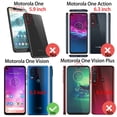 thumbnail image 3 of 2 En 1 Funda Motorola One Vision Con Vidrio Templado Curvado De Cerámica Protector De Pantalla Gato Y Doraemon, 3 of 4