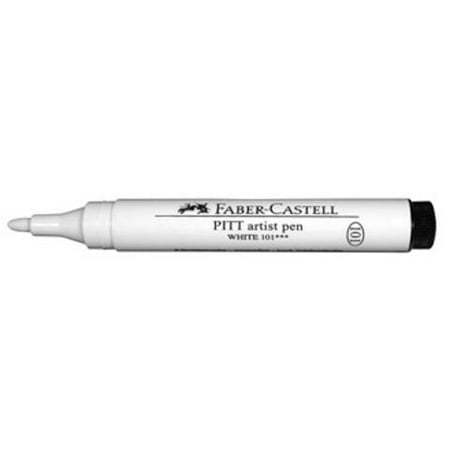 Faber-Castell - Pitt White Artist Pen - White