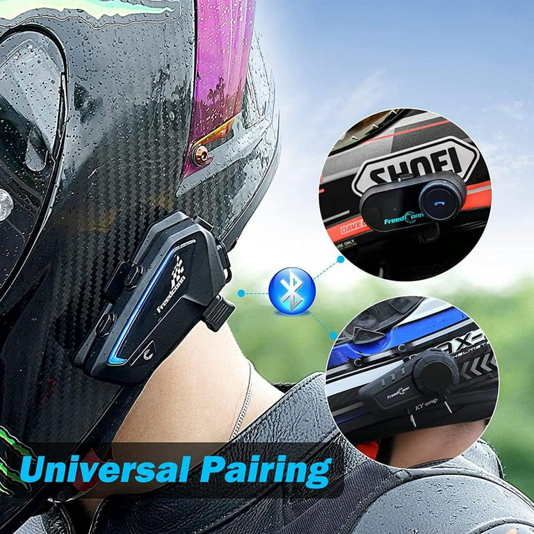 Motorcycle Bluetooth Helmet Headset 10 Riders  