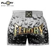 thumbnail image 4 of FLUORY Muay Thai Shorts Kid's Sanda Kickboxing Mixed Martial Arts Adult Training Boxing Pants Men's and Women's Printed Shorts, 4 of 6