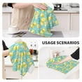 thumbnail image 3 of Sikiie Yellow Lemon Waffle Weave Kitchen Dish Cloth,Super Absorbent Kitchen Dish Towels 16*26 Inches for Dish Rags Washing Dishes, Drying Dishes, 3 of 7