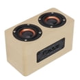 thumbnail image 3 of Wireless Wooden  Speaker Retro Wireless Subwoofer AUX Stereo Speaker for Home Tablet, 3 of 7