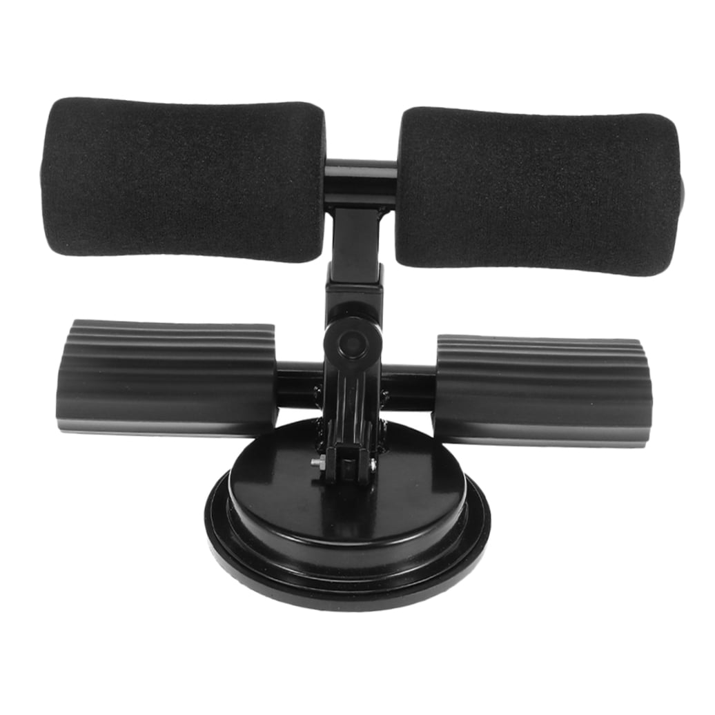 NUOLUX Black Abdominal Curl Assist Sit Up Bar for Effective Core Muscle Toning