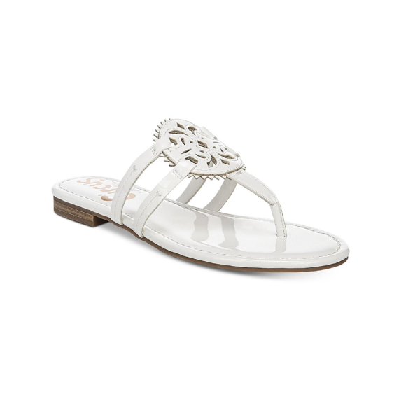 Circus by Sam Edelman Womens Canyon Metallic Thong Flat Sandals