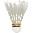 thumbnail image 5 of Transfrom VT - 50 Premium Feather Shuttlecock, Vitesse 76, Blanc Lot de 1, Liège - Naturel, 5 of 5
