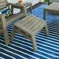 thumbnail image 2 of homestyles  Sustain Brown Wood Outdoor Ottoman - 21" x 24" x 15", 2 of 7