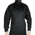 thumbnail image 2 of pstuiky camisa de manga larga para hombre, Camiseta deportiva de manga corta con cuello alto para hombre, color liso, para entrenamiento al aire libre camisetas de hombre m, 2 of 6
