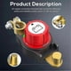 thumbnail image 3 of 12-48V Top Post Battery Disconnect Switch 12v, Negative On/Off Battery Kill Switch for Cars, 3 of 5