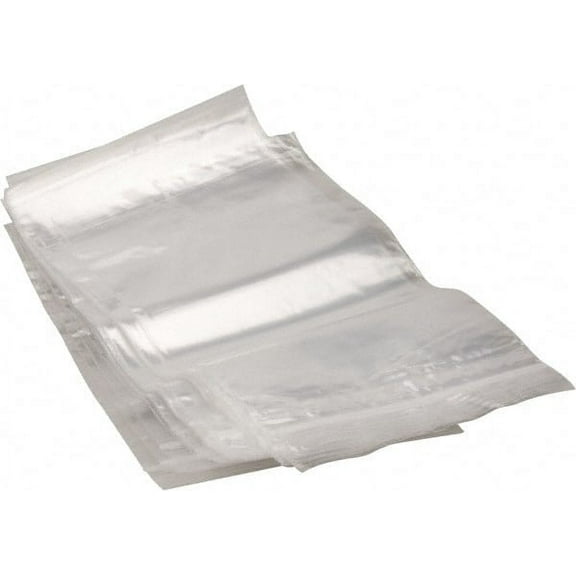(1,000 Count) 5" x 8" Self-Seal Poly Bags, Regular Duty 2 mil