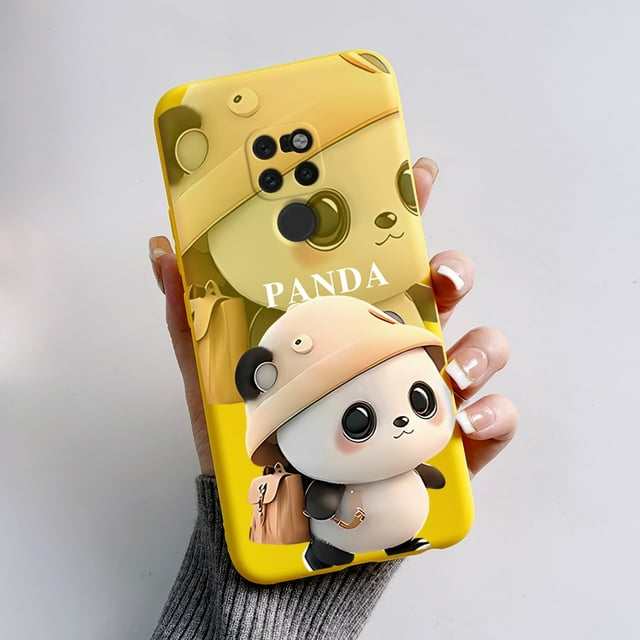 Case For Huawei Mate 20 Pro Coque Cute Rabbit Panda Cover Slim Soft Silicone Phone Case For Huawei Mate20 Pro 20Pro Fundas Capa Yellow-L04 For Mate 20