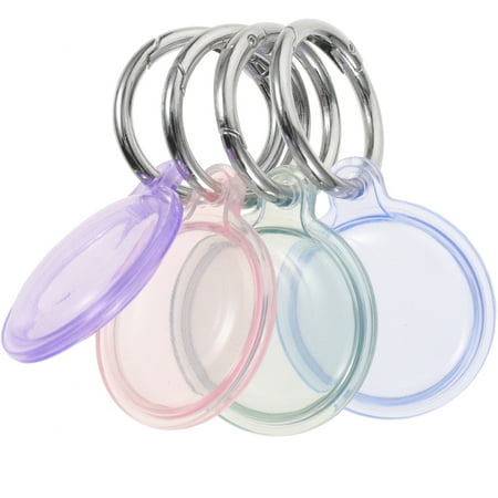 

4pcs Lightweight Portable Locator Protective Cover Anti-lost Track Cover Compatible with Airtag