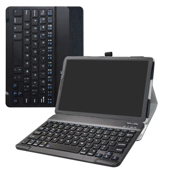 Labanema 10.5" Samsung Galaxy TAB S5E T720 T725 Bluetooth Keyboard Case, PU Leather Folio Stand Protective Case, Cover for 10.5" Samsung Galaxy TAB S5E T720 T725 (Black)