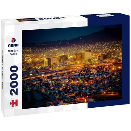 Noah Jigsaw Puzzle Sundown in El Paso, Texas 2000 pieces
