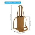 thumbnail image 5 of Necvior Canvas Water Bottle Carrier Tote Bag Portable Insulated Water Bottle Holder with Strap Water Bottle Sleeve Pouch, 5 of 15