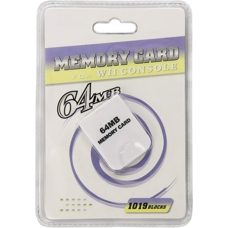 GameCube Wii Max Memory Card 123 Blocks (Best Wii Gamecube Games)