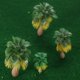 thumbnail image 5 of 15 unids paisaje en miniatura paisaje diseño modelo tren palmeras bosque selva escala 1: 10 Irfora Árboles modelo, 5 of 7