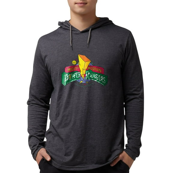 CafePress - Mighty Morphin Power Rangers Lo - Mens Hooded Shirt