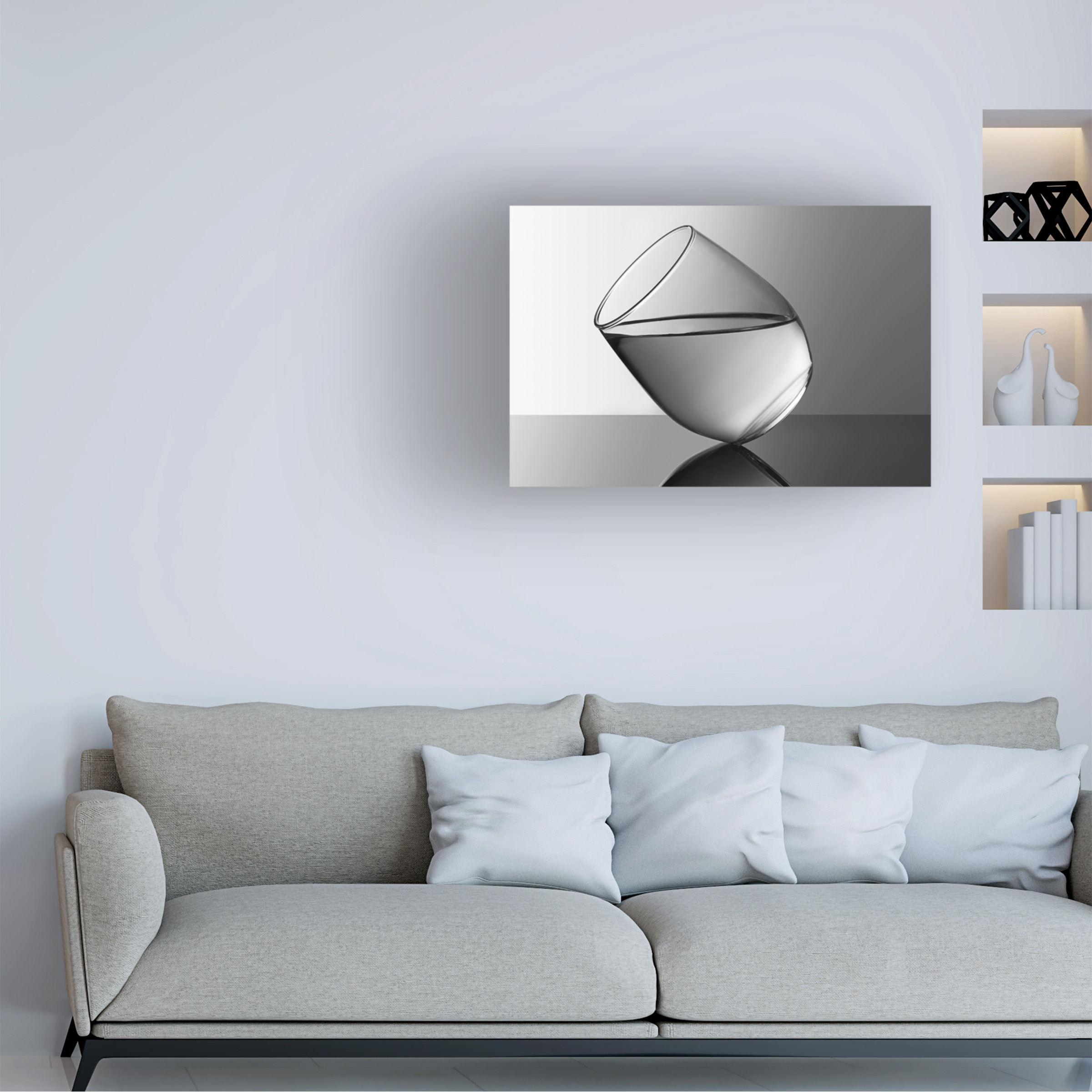 Naoki Matsumura 'Glass' Canvas Art