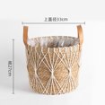thumbnail image 1 of Straw flower pot extra large extra large potted green plant flower basket plant basket woven floor indoor bonsai, 1 of 5