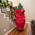 thumbnail image 6 of Santa's Bags Upright Christmas Tree Storage Bag, 9 ft, Storage Chests & Boxes, 6 of 8