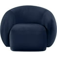 thumbnail image 6 of Meridian Furniture Emery Navy Velvet Chair, 6 of 6