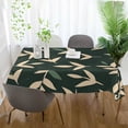 thumbnail image 3 of Yayeee Tablecloths 54" x 54" Rectangle Wrinkle Resistant Party Table Cover, Green Leaves, 3 of 8