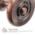 thumbnail image 4 of OULII 4 Pcs Bouton de Cabinet Rétro Marron Alliage de Zinc Poignée Durable pour Meubles de Maison, 4 of 8
