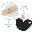 thumbnail image 2 of Masteelf 2pcs Heart Shaped Mini Clothespins 50pcs Photo Clamps Mini Wood Clip Picture Peg Binder Paper File Hinge Clip Hanging Memo Clips For Weddings Birthday Party 4.5cm, 2 of 8