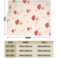 thumbnail image 4 of Mushroom Blanket for Girl Women Soft Warm Red Mushroom Stuff Decor Fleece Throw Blanket Plush Cozy Mushroom Animals Lightweight Flannel Gifts Blankets for Adults Kids 50''''X40'''', 4 of 6