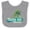 Heather and White, variant on Inktastic Tampa Bay Florida Beach Trip Boys or Girls Baby Bib